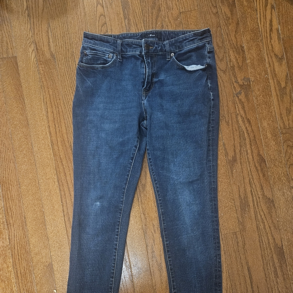 Aero Men's Super Skinny Blue Denim Jeans, 31/30